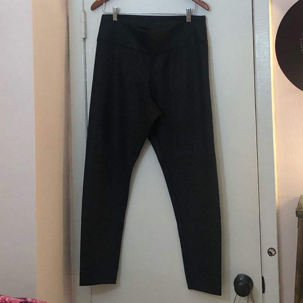 Express Faux Snake Skin Leggings
